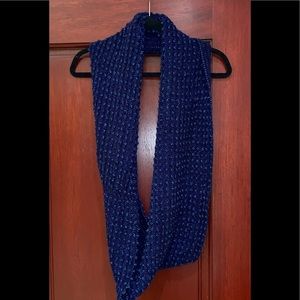 Blue Infinity Scarf